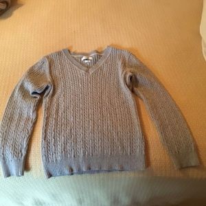 Gray sweater